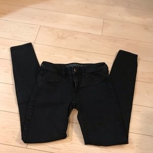 Black super stretchy jeans